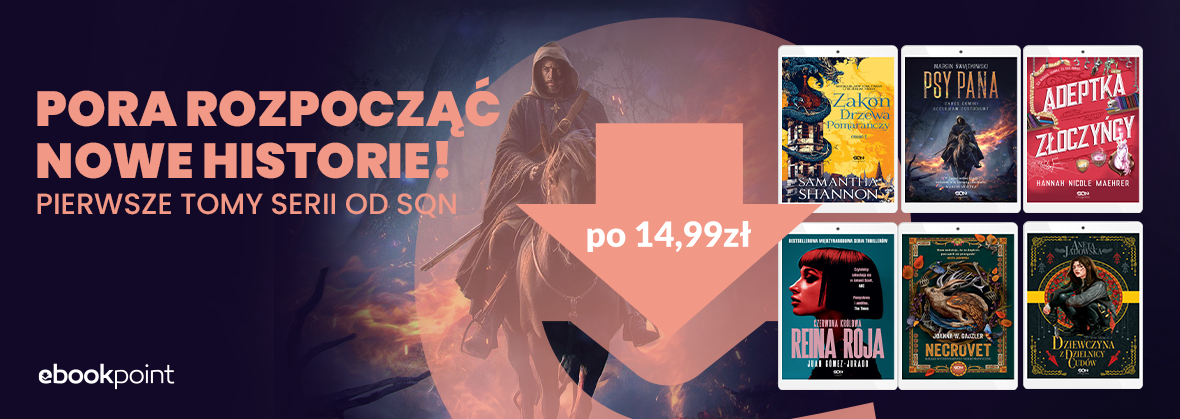 Grafika promocji -  Pora rozpocząć nowe historie! / po 14,99zł
